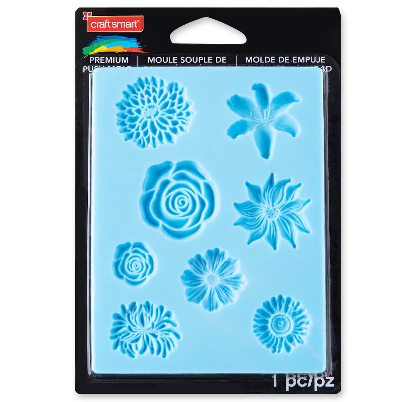 12 Pack: Floral Premium Push Mold by Craft Smart®